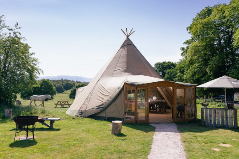 Experiences - Rothiemurchus Accommodation - 2023 06 Tipi Inverdruie Rupert Shanks 3 1
